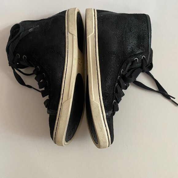 UGG Blaney Crystals Women's Black High Top Sneakers Size 7.5 1008490 Fall - Picture 7 of 15